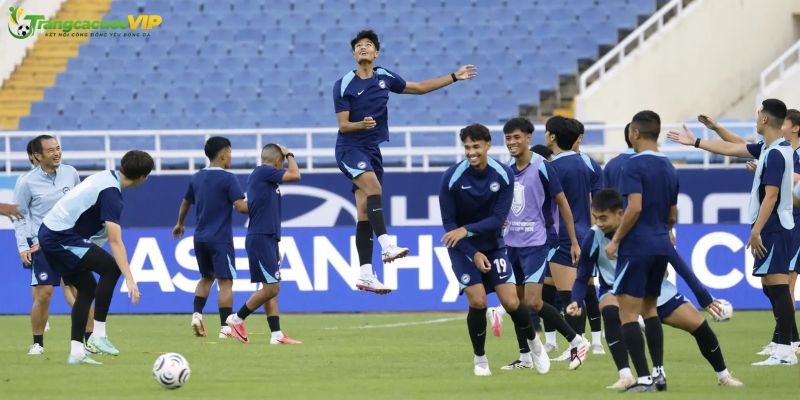 Đội hình ra sân cập nhật sát trận Việt Nam vs Singapore
